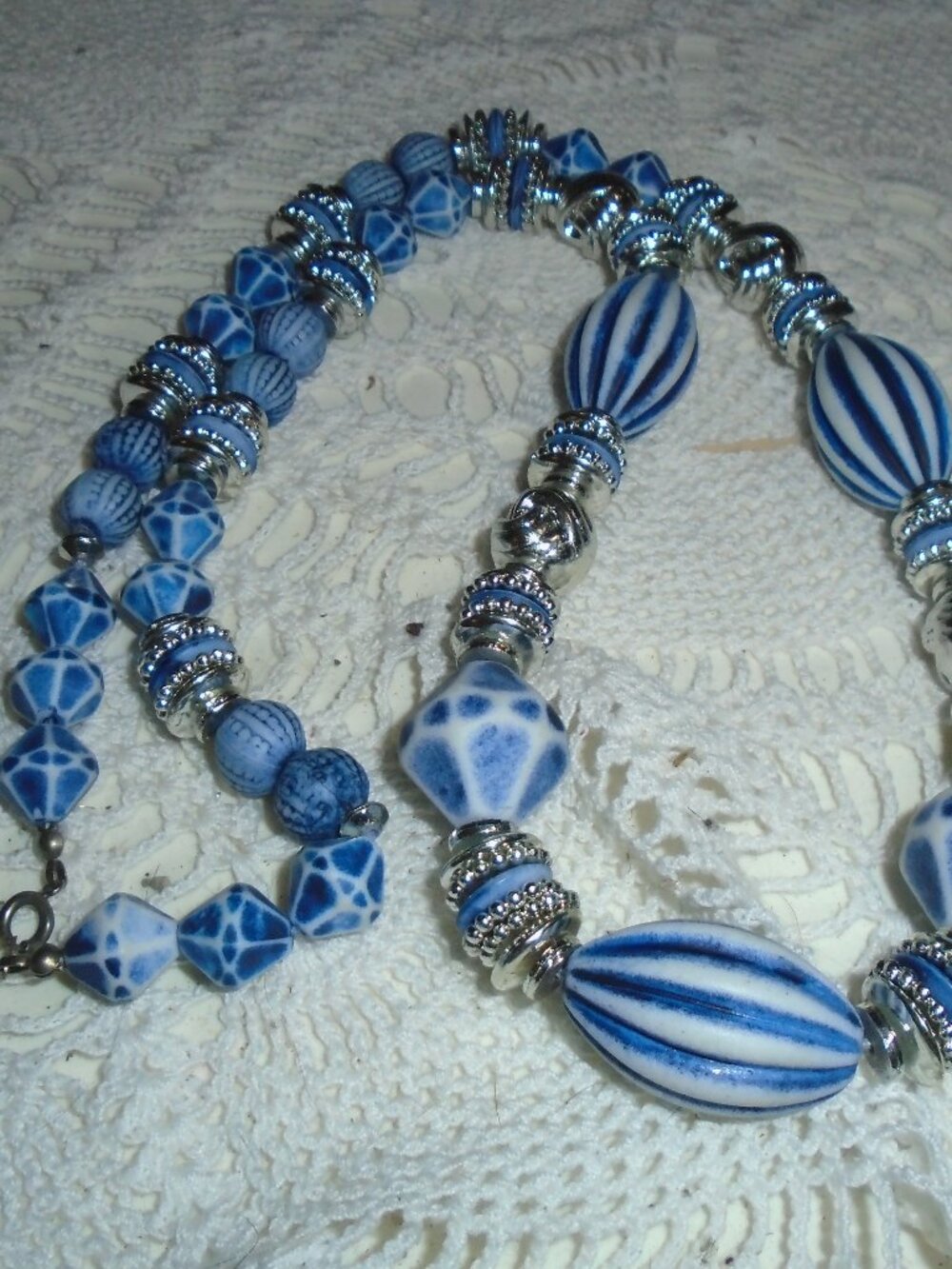 Ocean  Blue beauty necklace